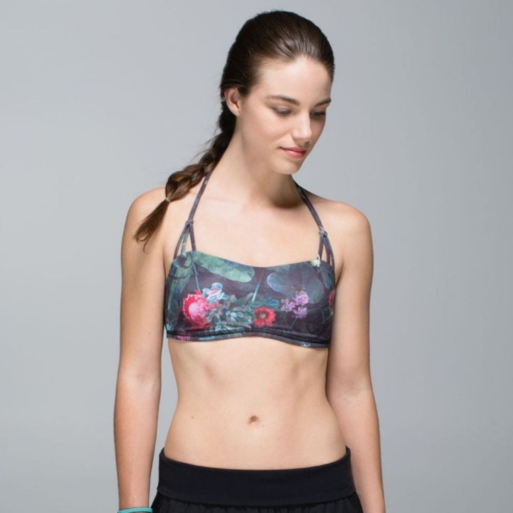 Lululemon Alight Bra Curious Jungle Multi / Opal - Size 6
